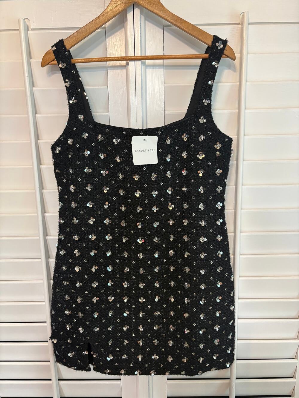 Storia Black And Silver Dress Size‎ Large